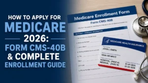 How to Apply for Medicare 2026: Form CMS-40B & Complete Enrollment Guide