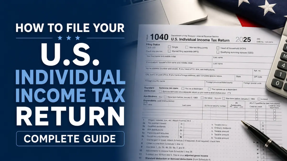How to File Your U.S. Individual Income Tax Return — Complete Guide
