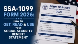 SSA-1099 Form 2026: How to Get, Read & Use Your Social Security Benefit Statement